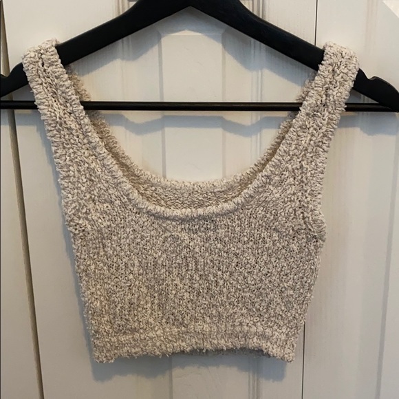 Babaton Knitted Cropped Tank - Picture 2 of 3